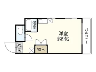 ドゥジェームNISHITAYA【2階】の間取り