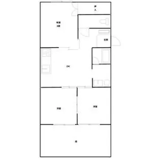 ハイツミニオン【1階】の間取り