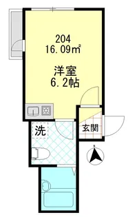 東京都葛飾区四つ木1【アパート】の間取り