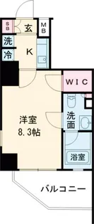 東京都中野区東中野1【マンション】の間取り