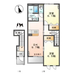 セドナ【2階】の間取り