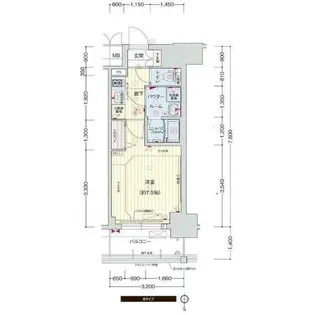 愛知県名古屋市東区東桜2【マンション】の間取り