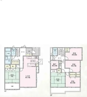 神奈川県相模原市南区下溝【一戸建】の間取り