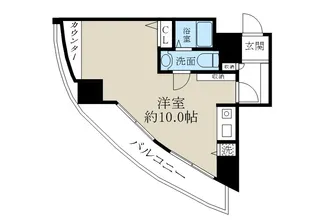 新潟ダイカンプラザ遊学館【11階】の間取り