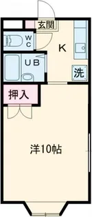 ローランハイツ【2階】の間取り