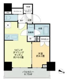 東京都千代田区岩本町2【マンション】の間取り