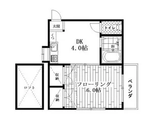 東京都杉並区成田東5【アパート】の間取り
