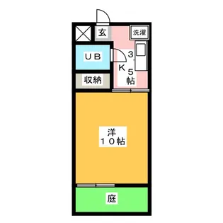 アネックス大竹【1階】の間取り