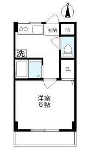 東京都国分寺市東元町4【アパート】の間取り