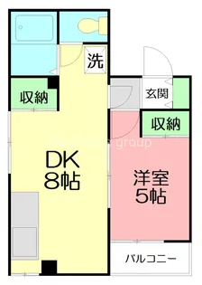 神奈川県小田原市栄町2【マンション】の間取り