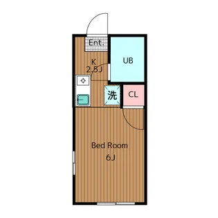 メゾネット東方【1階】の間取り