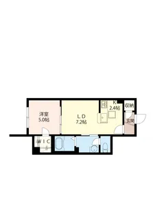 マストライフ新中野【1階】の間取り