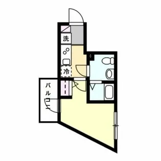 神奈川県横浜市鶴見区岸谷2【アパート】の間取り