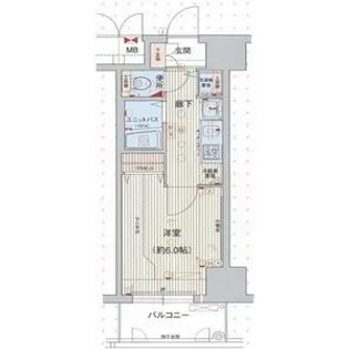 プレサンス新栄リミックス【5階】の間取り