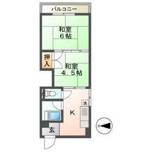 愛知県名古屋市南区三吉町4【マンション】の間取り