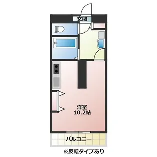 Wohnung K【8階】の間取り