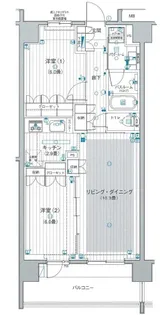 東京都墨田区八広1【マンション】の間取り