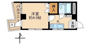 ゆうらいくビル【3階】の間取り