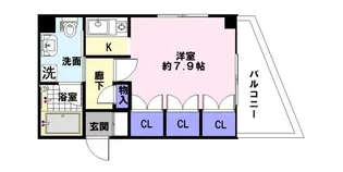 CHOCOLUTE【4階】の間取り
