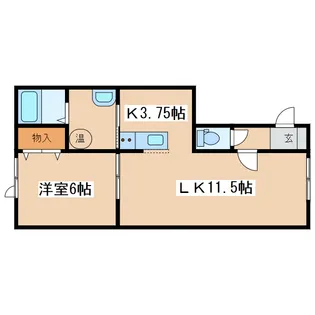 アインコーポ【3階】の間取り