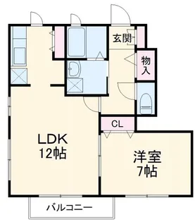 イージスα【1階】の間取り