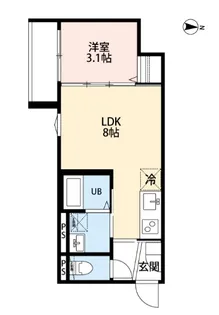 FLORIDO【3階】の間取り