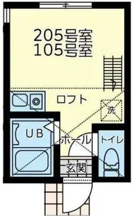 セレシア横浜反町【2階】の間取り