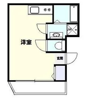 ラウンジ大久保【2階】の間取り