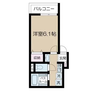 フェリーチェ荻窪【2階】の間取り