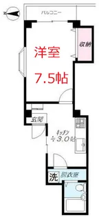 東京都品川区西大井5【マンション】の間取り
