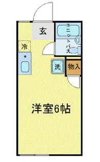 東京都世田谷区駒沢2【アパート】の間取り