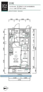 RELUXIA三軒茶屋【1階】の間取り