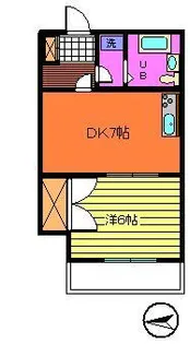 松本マンション【2階】の間取り
