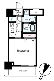 スカイコート都立大学第3【3階】の間取り