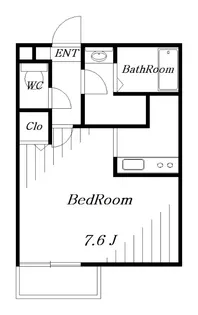 千葉県千葉市花見川区検見川町3【アパート】の間取り