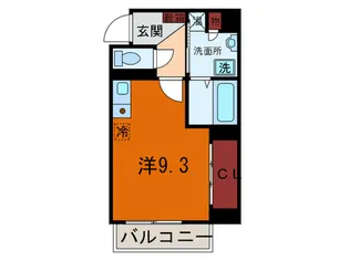 AXIS神戸みなと元町【6階】の間取り