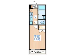 グランフルス川内A【2階】の間取り