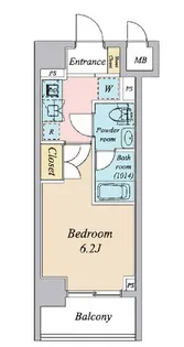 プライマル大森【4階】の間取り