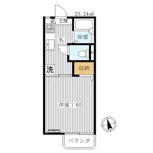 ユー・クレシオン常盤台A棟【1階】の間取り