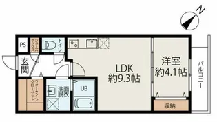 コネクトパークヒルズ八千代台【3階】の間取り