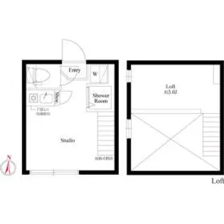 デルソルイケブクロ【1階】の間取り