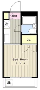 メゾンオモテ【1階】の間取り
