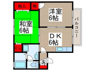 グレイスヴィラ.【2階】の間取り
