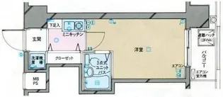 パレ・ドール千石【5階】の間取り