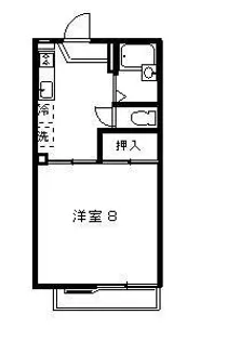 サンプラザ上柴 B棟【1階】の間取り