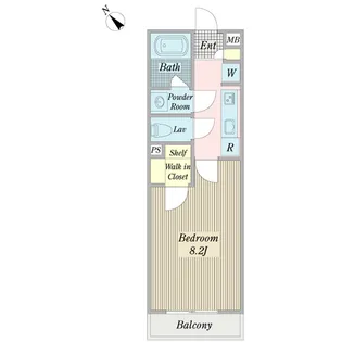 プロ・サバンナ【1階】の間取り