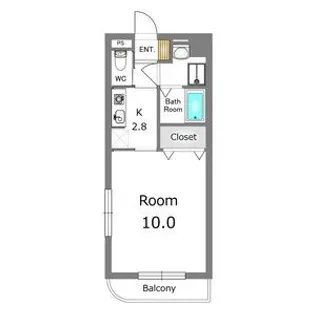 グリーンシャトリエII【3階】の間取り