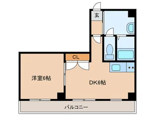 スプリングハイム【3階】の間取り