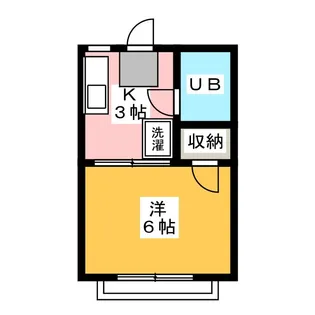 EBSハイツ【2階】の間取り