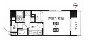アンプルールベトン ラ・プティール【3階】の間取り